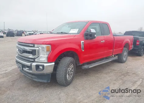 2021 Ford F250 Super Duty из США, поврежденный, VIN 1FT7X2BN5MEC39695